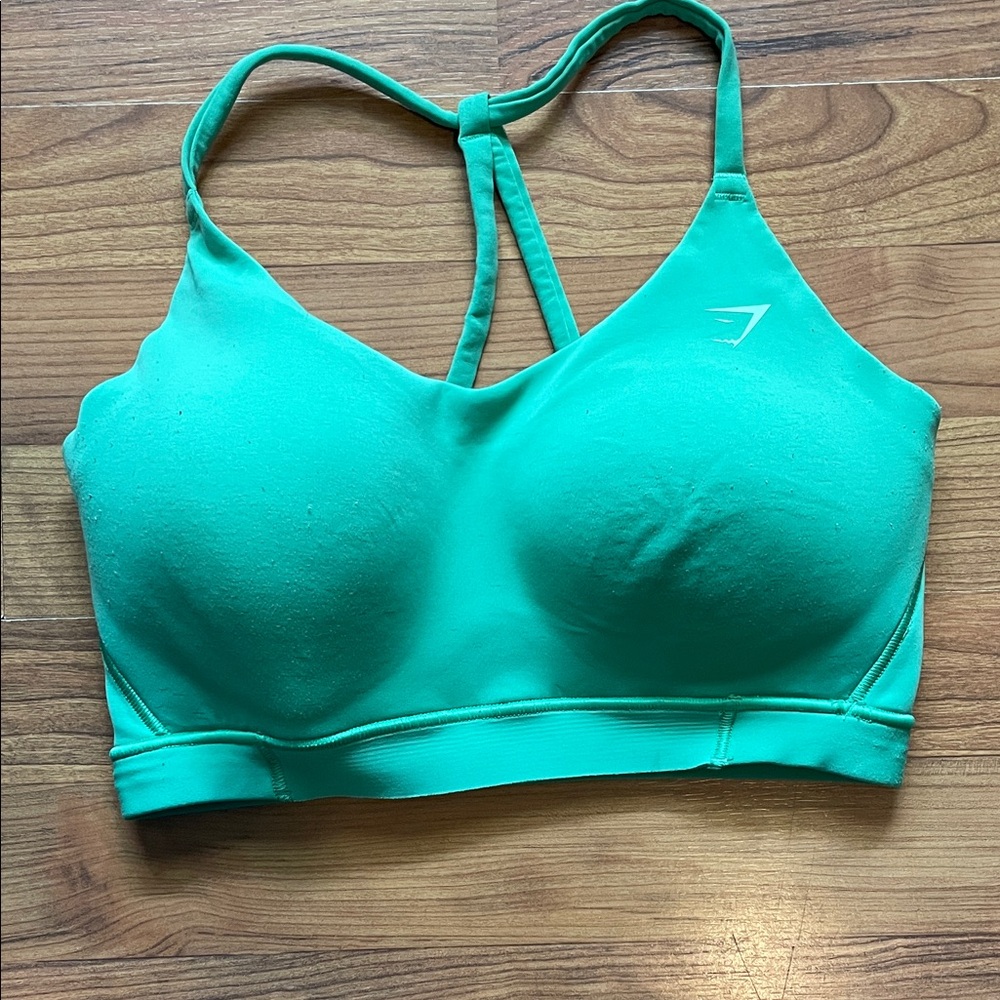 Women’s Gymshark Vibrant Green Sports Bra Size Small